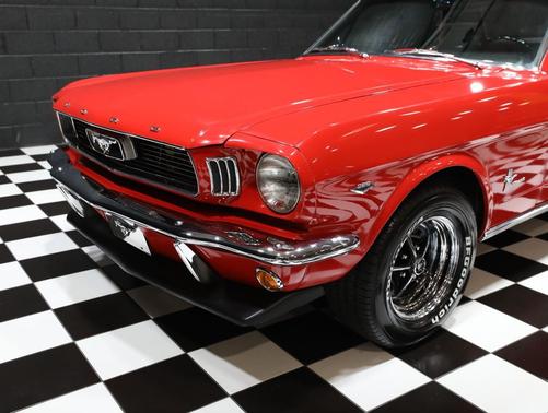 Red 1966 Ford Mustang Base