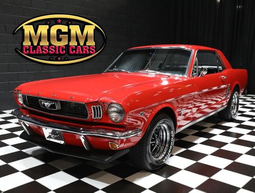Red 1966 Ford Mustang Base