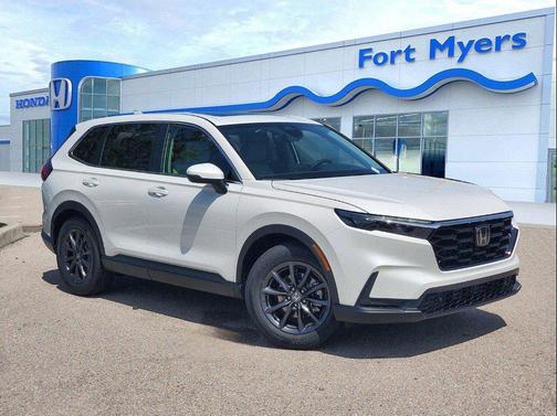 Platinum White Pearl 2026 Honda CR-V EX-L 2WD