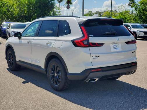 Platinum White Pearl 2026 Honda CR-V Hybrid Sport FWD