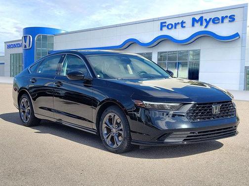 Crystal Black Pearl 2023 Honda Accord Hybrid EX-L