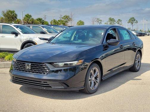 Crystal Black Pearl 2026 Honda Accord Hybrid EX-L