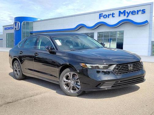 Crystal Black Pearl 2026 Honda Accord Hybrid EX-L