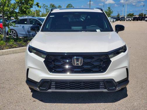 Platinum White Pearl 2026 Honda CR-V Hybrid Sport FWD