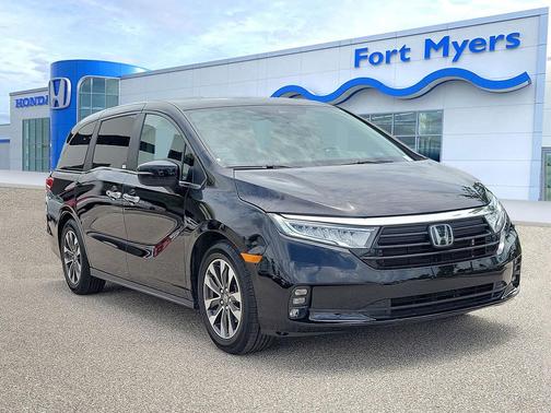 Crystal Black Pearl 2021 Honda Odyssey EX-L