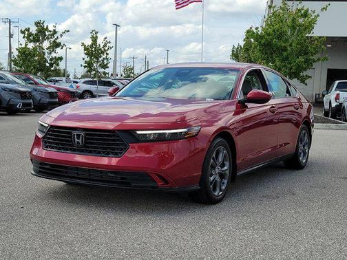 Radiant Red Metallic 2024 Honda Accord EX
