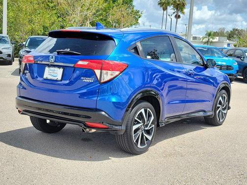 Aegean Blue Metallic 2019 Honda HR-V Sport