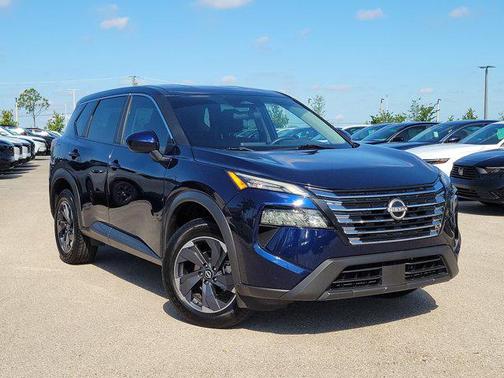 Deep Ocean Blue Pearl 2024 Nissan Rogue SV