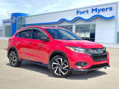 Milano Red 2019 Honda HR-V Sport