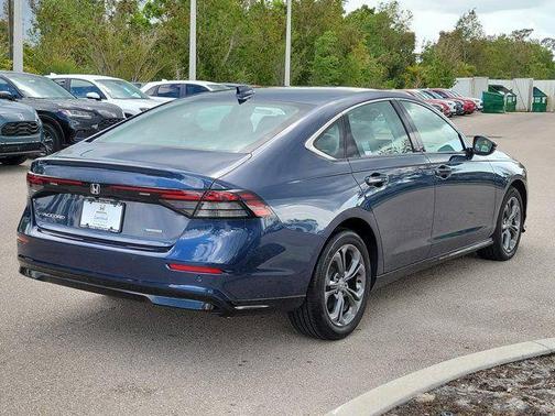 Canyon River Blue Metallic 2024 Honda Accord Hybrid EX-L