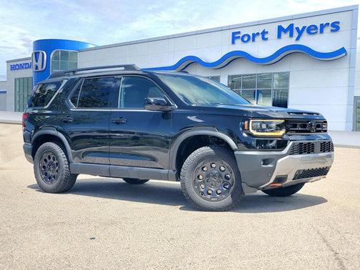 Crystal Black Pearl 2026 Honda Passport AWD TrailSport Elite Blackout
