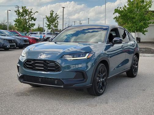 Blue 2024 Honda HR-V Sport