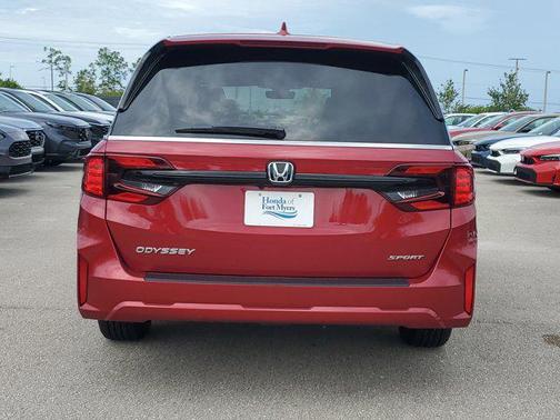 Radiant Red Metallic II 2026 Honda Odyssey Sport-L