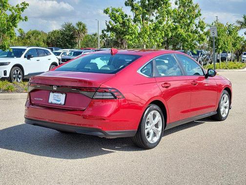 Radiant Red Metallic 2023 Honda Accord LX 1.5T