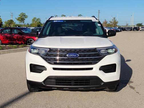 STAR WHITE MET TRI-COAT 2023 Ford Explorer XLT