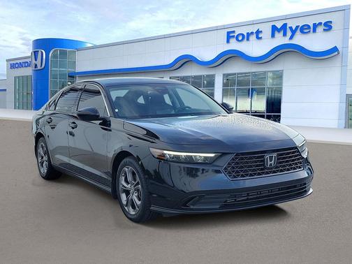 Canyon River Blue Metallic 2024 Honda Accord EX