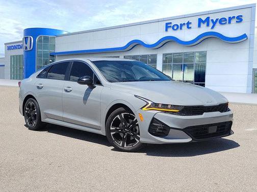 Wolf Gray 2024 Kia K5 GT-Line