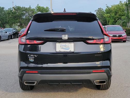 Crystal Black Pearl 2023 Honda CR-V Hybrid Sport FWD