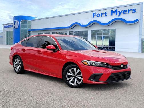 Rallye Red 2024 Honda Civic LX