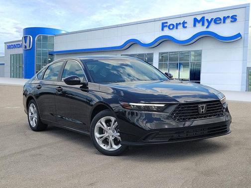 Crystal Black Pearl 2026 Honda Accord LX 1.5T