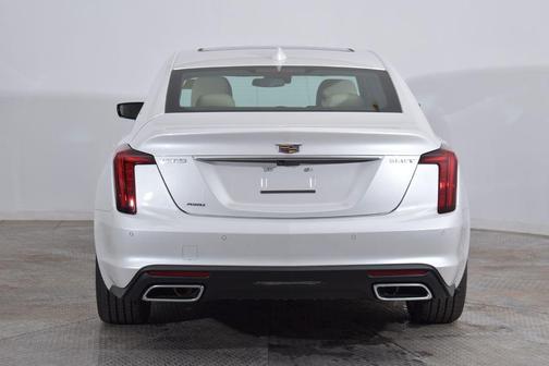 Crystal White Tricoat 2024 Cadillac CT5 Luxury