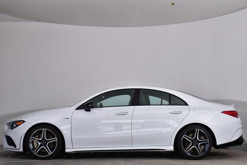 White 2021 Mercedes-Benz AMG CLA 35 4MATIC