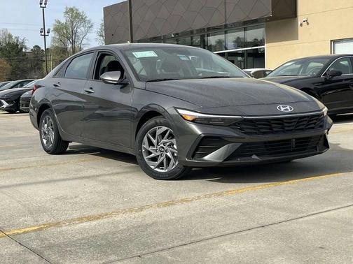 Amazon Gray 2026 Hyundai ELANTRA HEV Blue