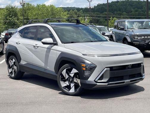 Cyber Gray Metallic 2025 Hyundai KONA Limited