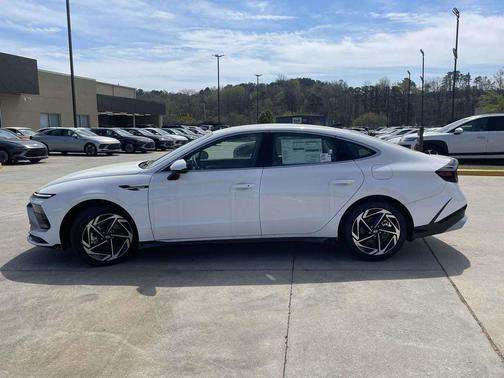 Serenity White 2026 Hyundai SONATA SEL