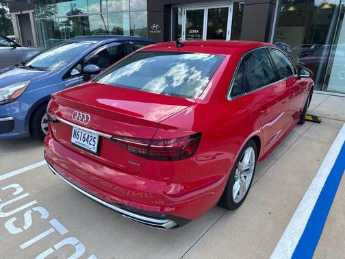 Progressive Red Metallic 2024 Audi A4 45 S line Premium Plus