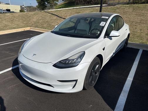 Pearl White Multi-Coat 2021 Tesla Model 3 Standard Range Plus