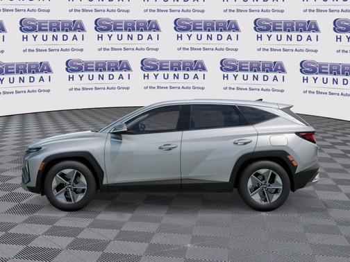 Shimmering Silver 2026 Hyundai TUCSON Hybrid SEL