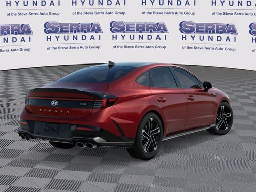 Ultimate Red 2026 Hyundai SONATA N Line