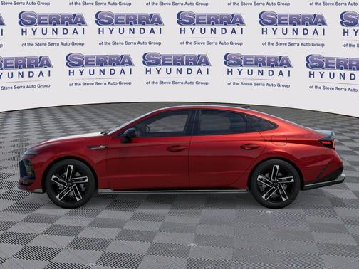 Ultimate Red 2026 Hyundai SONATA N Line