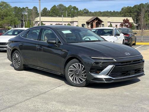 Portofino Gray 2026 Hyundai SONATA Hybrid Limited