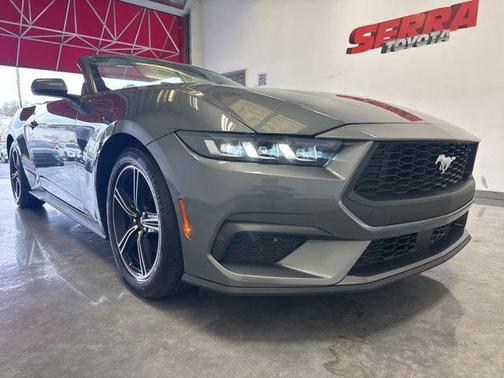 CARBONIZED GRAY METALLIC 2025 Ford Mustang EcoBoost Premium