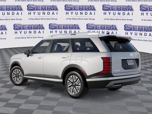 Creamy White Pearl 2026 Hyundai Palisade Hybrid Blue SEL 8P