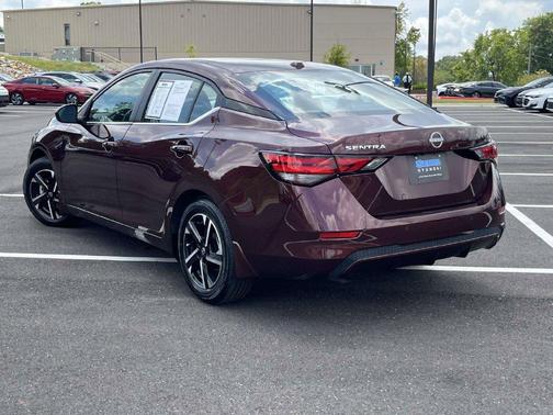 Rosewood Metallic 2025 Nissan Sentra SV
