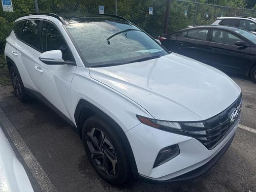 Serenity White Pearl 2023 Hyundai TUCSON Hybrid SEL Convenience