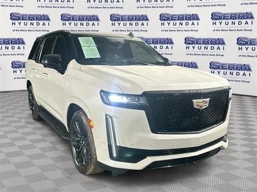 Crystal White Tricoat 2021 Cadillac Escalade Sport