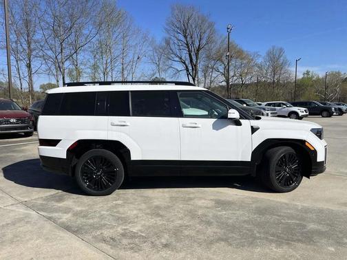 White 2026 Hyundai SANTA FE HEV Calligraphy