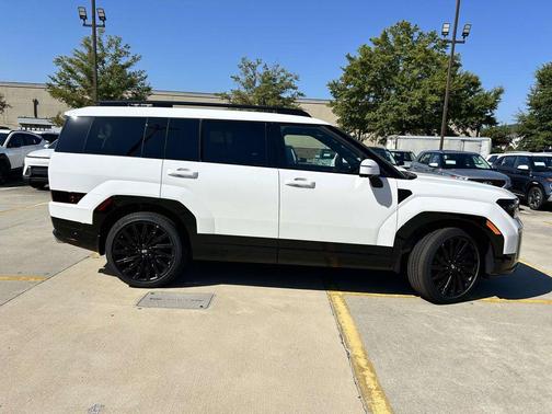 Serenity White 2027 Hyundai SANTA FE Calligraphy