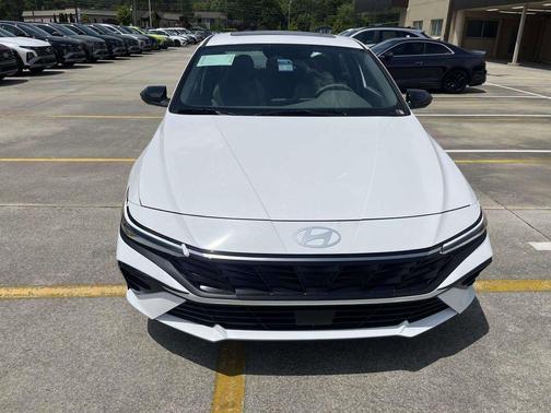 Serenity White 2026 Hyundai ELANTRA Sport