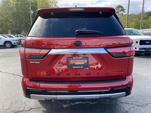 Supersonic Red 2024 Toyota Sequoia Limited