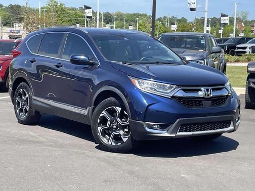 Obsidian Blue Pearl 2018 Honda CR-V Touring