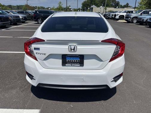 White 2018 Honda Civic EX-T