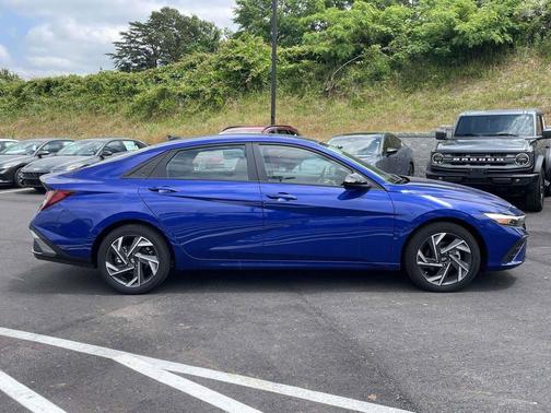 Intense Blue 2025 Hyundai ELANTRA Sport