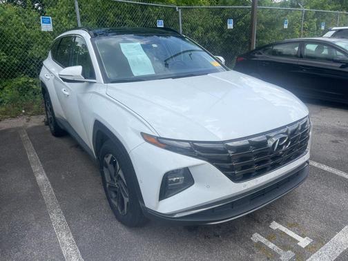 Serenity White Pearl 2023 Hyundai TUCSON Limited