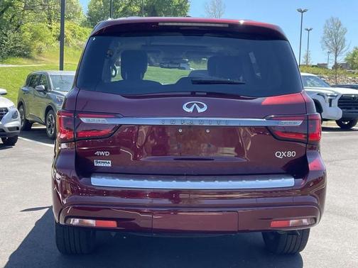 Coulis Red 2021 INFINITI QX80 PREMIUM SELECT AWD