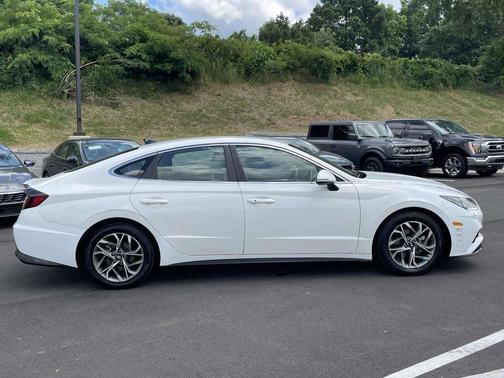 Serenity White 2023 Hyundai SONATA SEL